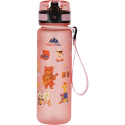 Alpintec Kids Activities Hobby Animals Παιδικό Παγούρι Tritan Ροζ 500ml