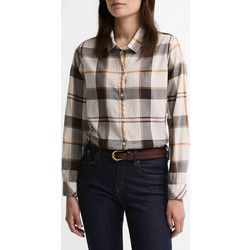 Barbour Moorland Μακρυμάνικο Γυναικείο Πουκάμισο Εκρου LSH1352-TN30