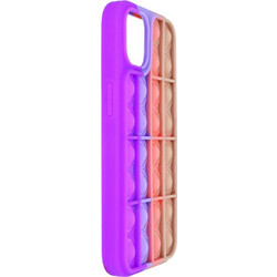 Ancus Pop It Back Cover Purple / Lilac / Pink / Beige (iPhone 13 / 14)