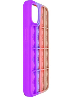 Ancus Pop It Back Cover Purple / Lilac / Pink / Beige (iPhone 13 / 14)