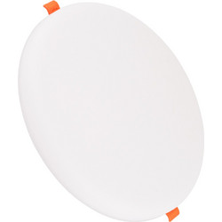 GLOBOSTAR(R) PANELEON 60191 Χωνευτό Panel Οροφής με Σύστημα Ρυθμιζόμενης Τρύπας Κοπής LED 33W 3590lm 180 AC 220-240V IP20 Ψυχρό Λευκό 6000K - Lumileds SMD Chip & TUV SUD Driver - Λευκό Γαλακτερό - Μ22