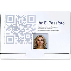 1x50 Daiber Passport Photo Folders E-passport Photo Portrait 14028