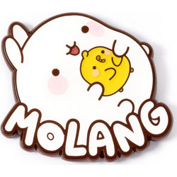 Molang & Piu Piu Logo Pin Badge MLPB0129
