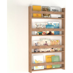 Παιδική Ραφιέρα Montessori Τοίχου Pine Oak 70x10x120εκ. (GP041-0011,2)