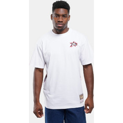 Mitchell & Ness NBA Player Sublimated Allen Iverson Philadelphia 76ers Ανδρικό T-Shirt SS17935-P76WHIT White