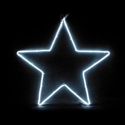 Αστέρι 200 LED NEON Φωτοσωλήνα 2m SMD Ψυχρό Λευκό Σταθερό με 1.5m Καλώδιο IP44 580x540mm (X082002415)