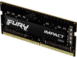 Kingston Fury Impact 16GB (1X16GB) DDR4 RAM 3200MHz C20 SoDimm Black