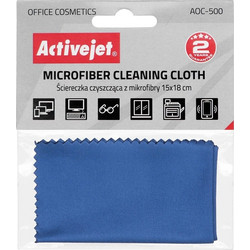 Active Jet Αξεσουάρ Καθαρισμού Γραφείου Microfiber Cleaning Cloth 15x18cm AOC-500