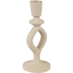 Estia Κηροπήγιο Nyra Ρητίνης 19,5 εκ. I Ivory