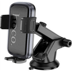 Car phone holder Hoco windshield / dashboard H79 black and gray