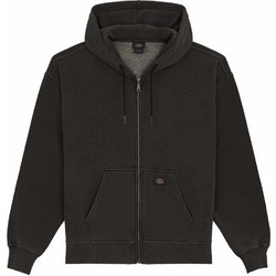 Dickies Sutcliffe Ανδρική Ζακέτα Φούτερ με Φερμουάρ Μαύρη DK0A8CC8BLK