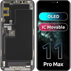 JK Οθόνη LCD Apple iPhone 11 Pro Max OLED IC Μαύρο