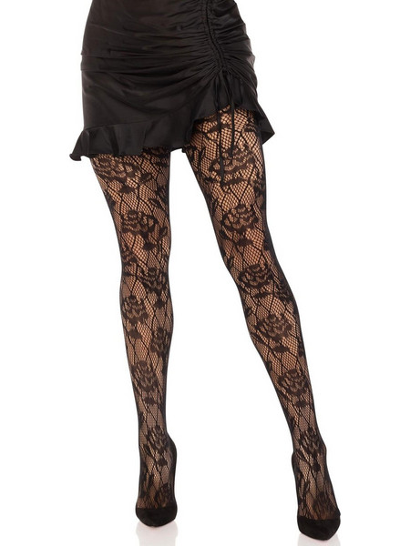LEG AVENUE - WILD ROSE NET TIGHTS