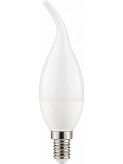 ΛΑΜΠΑ LED ΚΕΡΑΚΙ ΦΛΟΓΑ C35 (TIP) E14 6W ΘΕΡΜΟ ΛΕΥΚΟ 3000K 600LM / C35K6WWTIP