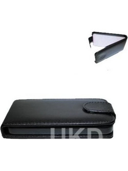 BLACK LEATHER FLIP CASE COVER POUCH FOR NOKIA X6 (ΟΕΜ)