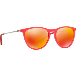 Ray-Ban Παιδικά Γυαλιά Ηλίου Polarized Ασημί Πορτοκαλί RJ9060S 7009/6Q