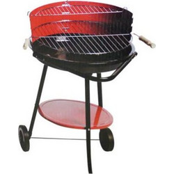 BBQ Collection ED Μεταλλική Ψησταριά Κάρβουνου Στρογγυλή με Ρόδες Επιφάνειας 44cm 45612