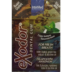 InterMed Exodor Dental Gum 21gr Τσίχλα για Φρέσκια Αναπνοή