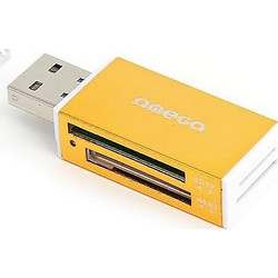 Omega Card Reader Universal Πάνω από 64GB Χρυσό