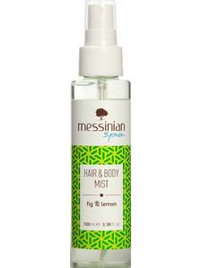 Messinian Spa Fig & Lemon Hair & Body Mist 100ml