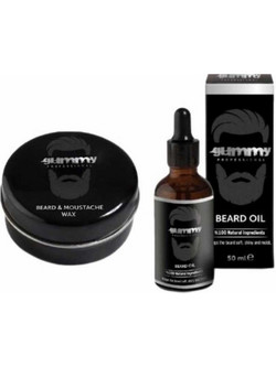 Gummy Beard Oil 50ml + Mustache Wax 20ml