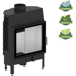 Hitze Albero 16 Ενεργειακό Τζάκι Αερόθερμο Ξύλου Ίσιο 16kW
