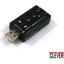 Αντάπτορας ήχου για σύνδεση ηχείων σε USB θύρα υπολογιστή και προσομοίωση σε περιβάλλον 7.1 καναλιών