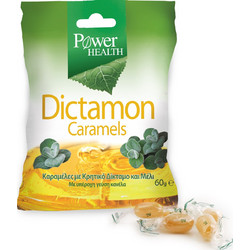 Power Health Καραμέλες για Βήχα Μέλι Κανέλα & Δίκταμο 60gr