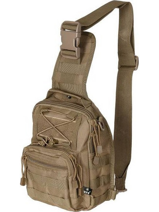 MFH Tactical Shoulder Molle Ανδρική Τσάντα Στήθους Χακί