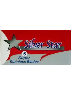 DE Silver Star Super Stainless Ανταλλακτικές Λεπίδες 5τμχ