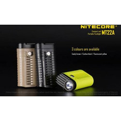 Nitecore MT22A Μαύρος Φακός Μπαταρίας Led Αδιάβροχος 260lm