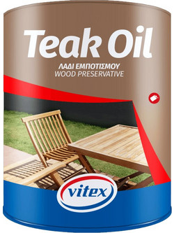 Vitex Teak Λάδι Εμποτισμού Ξύλου Διαλύτου 0.75lt