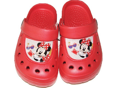 Παιδικά Σαμπό Minnie Mouse Κόκκινο Χρώμα Disney