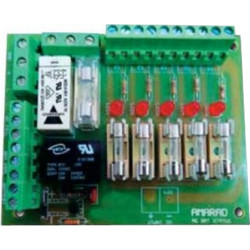 PCB-AMR-60-12-5-C CCTV BOARD DISTRIBUTER 5 CHANNELS ΠΛΑΚΕΤΑ ΚΑΤΑΝΕΜΗΤΗΣ 5 ΚΑΝΑΛΙΩΝ