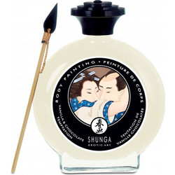 Shunga Erotic Art White Chocolate & Vanilla Body Painting 100ml