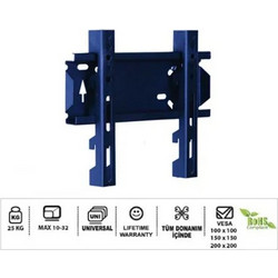 Vontech VT-22 S Βάση Τηλεόρασης Τοίχου 10"-32"