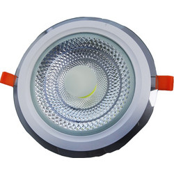 LED PANEL ΧΩΝΕΥΤΟ COB 15W 6000K LED ΣΤΟΓΓΥΛΟ ΓΥΑΛΙΝΟ LEDPANEL-15