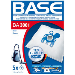 Base BA3001 Σακούλες Σκούπας 5τμχ Συμβατές με Σκούπα Hoover