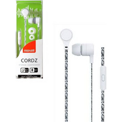 Maxell Cordz Handsfree In-Ear 3.5mm White