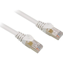 Sharkoon S/FTP Cat.6 Καλώδιο Δικτύου Ethernet 0.25m White