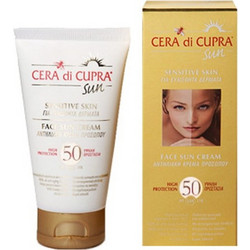 Cera Di Cupra Sun Αντηλιακή Κρέμα Προσώπου SPF50 75ml