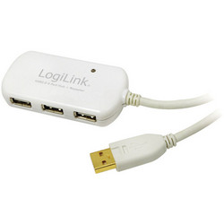 Logilink UA0108 USB Hub 2.0 USB-A με 4 Θύρες USB-A