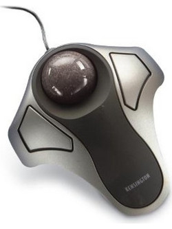 Kensington Orbit Optical Ενσύρματο Ποντίκι Εργονομικό με TrackBall Silver Black