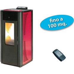 King Hydro 15 Red Σόμπα Pellet Καλοριφέρ Αερόθερμη 13.84kW