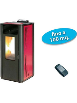 King Hydro 15 Red Σόμπα Pellet Καλοριφέρ Αερόθερμη 13.84kW
