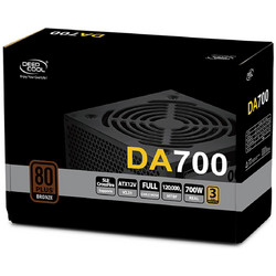 Deepcool DA700 700W Τροφοδοτικό Υπολογιστή ATX 80 PLUS Bronze