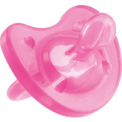 Chicco Physio Soft Ανατομική Ορθοδοντική Πιπίλα Σιλικόνης 6-12m Ροζ