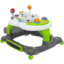 Bebe Stars Airplane 4 In 1 Στράτα με Μουσική Πράσινη Γκρι