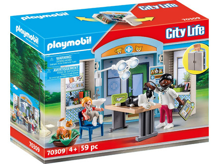 Playmobil City Life Κτηνιατρείο για 4+ Ετών 70309