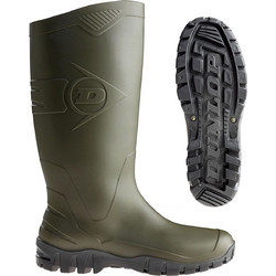 Dunlop Dane Γαλότσες Εργασίας Γονάτου Πράσινες